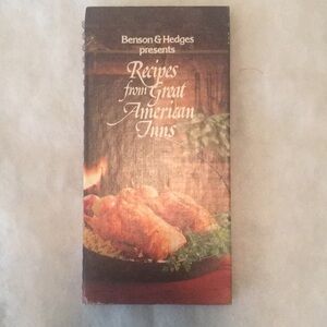 Vintage Benson & Hedges Recipes From Great American Inns